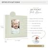imageMCS The Story of Us Photo Album Holds 200 4x6 Photos with Memo Space Tan Linen Cover Clear SideLoading Pockets  Scrapbook Style Keepsake for Weddings Anniversaries ampamp More  A Thoughtful GiftStory of You