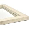imageMCS Thin Gallery Large Wall Mirror Modern Rectangle Mirror Home Decor for Living Room Bedroom or Bathroom 274 by 334 Inch White WoodgrainNatural Woodgrain