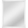 imageMCS Thin Gallery Large Wall Mirror Modern Rectangle Mirror Home Decor for Living Room Bedroom or Bathroom 274 by 334 Inch White WoodgrainWhite Woodgrain