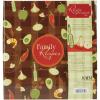 imageMCS 8Page Recipe Binder with Cards and Dividers 8 85 x 11 TopLoading Pages and 25 5 x 7 Inch Recipe Cards