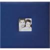 imageMCS Expandable 10Page Fabric Scrapbook Album with Photo Opening Cover and 8 x 8 Inch Pages 96 x 85 Inch Blue