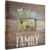 imageMCS Expandable 10Page Scrapbook Album with 12 x 12 Inch Pages 135 x 125 Inch Family White