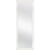 imageMCS Ezra 2466x6866 Large Floor Mirror White Woodgrain ampamp Beveled Mirror Vertical ampamp Horizontal Wall Hanging Mirror for Bathroom Bedroom ampamp LivingroomWhite Woodgrain