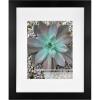imageMCS Framatic Metro 16x20 Inch Matted for 11x14 Inch Photo Black Frames