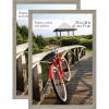imageMCS Museum Poster Frame Barnwood 24 x 36 in 2 pk