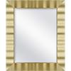 imageMCS Simplicity 215x255 Large Wall Mirror Black ampamp Beveled Detail Mirror Vertical ampamp Horizontal Wall Hanging Mirror for Bathroom Bedroom ampamp LivingroomBrass