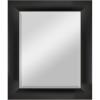 imageMCS Simplicity 215x255 Large Wall Mirror Black ampamp Beveled Detail Mirror Vertical ampamp Horizontal Wall Hanging Mirror for Bathroom Bedroom ampamp LivingroomBlack