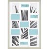 imageMCS Studio Gallery Frame Gray Woodgrain 20 x 30 in Collage Single