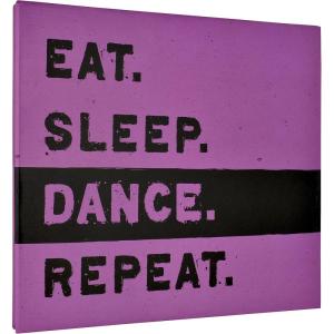 imageMCS Expandable 10Page Sports Scrapbook Album with 12 x 12 Inch Pages 135 x 125 Inch Dance Purple
