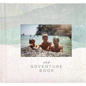imageMCS The Story of Us Photo Album Holds 200 4x6 Photos with Memo Space Tan Linen Cover Clear SideLoading Pockets  Scrapbook Style Keepsake for Weddings Anniversaries ampamp More  A Thoughtful GiftOur Adventure