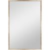 imageMCS Micro Rope Front Loaded Wall Mirror 24x36 Tarnished Brass