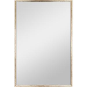 imageMCS Micro Rope Front Loaded Wall Mirror 24x36 Tarnished Brass