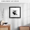 imageMCS Studio Gallery Classic 16x16 Picture Frame Black Woodgrain Vertical ampamp Horizontal Wall Hanging Large Picture Frame for Photos Posters ampamp Art Prints 1Pack