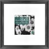 imageMCS Studio Gallery Classic 16x16 Picture Frame Black Woodgrain Vertical ampamp Horizontal Wall Hanging Large Picture Frame for Photos Posters ampamp Art Prints 1Pack