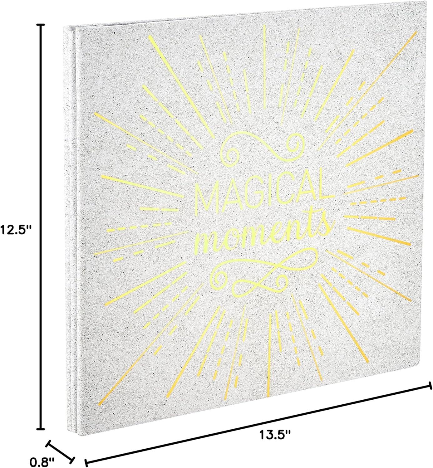 imageMCS Expandable 10Page Scrapbook Album with 12 x 12 Inch Pages 135 x 125 Inch Magical Moments135 x 125 inches 12 x 12 pages