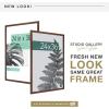 image:imageMCS Studio Gallery 18x24 Poster Frame White Woodgrain Engineered Wood Vertical amp Horizontal Wall Hanging Large Picture Frame for Photos Posters amp Art Prints 1PackWalnut Woodgrain
