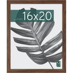 image:imageMCS Studio Gallery 18x24 Poster Frame White Woodgrain Engineered Wood Vertical amp Horizontal Wall Hanging Large Picture Frame for Photos Posters amp Art Prints 1PackWalnut Woodgrain