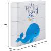 image:imageMCS 200Pocket Baby 4x6 Photo Album with Writing Space 85 x 85 Inches Baby Blue Whale
