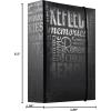 image:imageMCS Embossed Memories 100Pocket 4x6 Photo Album Black