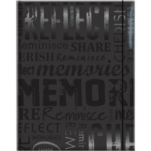 image:imageMCS Embossed Memories 100Pocket 4x6 Photo Album Black