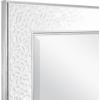 image:imageMCS Simplicity 215x255 Large Wall Mirror Black amp Beveled Detail Mirror Vertical amp Horizontal Wall Hanging Mirror for Bathroom Bedroom amp LivingroomWhite