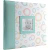 image:imageMCS Expandable 10Page Baby Scrapbook Album with Photo Opening Cover and 12 x 12 Inch Pages 135 x 125 Inch Baby Green Circles
