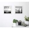 image:imageMCS Studio Gallery 12x12 Picture Frame White Woodgrain Wall Hanging amp Easel for Tabletop Display Square Photo Frame for Photos Posters amp Art Prints 2Pack