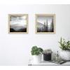 image:imageMCS Studio Gallery 12x12 Picture Natural Woodgrain Wall Hanging amp Easel for Tabletop Display Square Photo Frame for Photos Posters amp Art Prints 2Pack