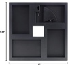 image:imageMCS 4x6 Inch Format Frame Collage 4 Openings Black 47675
