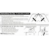 image:imageMCS Format Frame FrontLoading Matted Picture Frame 8 x 10 matted to 35 x5 BlackBlack