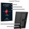 image:imageMCS Format Frame FrontLoading Matted Picture Frame 8 x 10 matted to 35 x5 BlackBlack