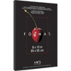 image:imageMCS Format Frame FrontLoading Matted Picture Frame 8 x 10 matted to 35 x5 BlackBlack