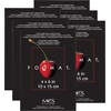 image:imageMCS Format Frame FrontLoading Matted Picture Frame 8 x 10 matted to 35 x5 BlackBlack