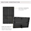 image:imageMCS Format Frame FrontLoading Matted Picture Frame 8 x 10 matted to 35 x5 BlackBlack