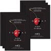 image:imageMCS Format Frame FrontLoading Matted Picture Frame 8 x 10 matted to 35 x5 BlackBlack