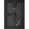 image:imageMCS Format Frame FrontLoading Matted Picture Frame 8 x 10 matted to 35 x5 BlackBlack