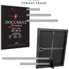 image:imageMCS Format Frame FrontLoading Matted Picture Frame 8 x 10 matted to 35 x5 BlackBlack