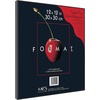 image:imageMCS Format Frame FrontLoading Matted Picture Frame 8 x 10 matted to 35 x5 BlackBlack