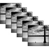 image:imageMCS Format Frame FrontLoading Matted Picture Frame 8 x 10 matted to 35 x5 BlackBlack