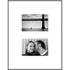 image:imageMCS Format Frame FrontLoading Matted Picture Frame 8 x 10 matted to 35 x5 BlackBlack