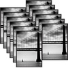 image:imageMCS Format Frame FrontLoading Matted Picture Frame 8 x 10 matted to 35 x5 BlackBlack