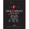 image:imageMCS Format Frame FrontLoading Matted Picture Frame 8 x 10 matted to 35 x5 BlackBlack