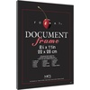 image:imageMCS Format Frame FrontLoading Matted Picture Frame 8 x 10 matted to 35 x5 BlackBlack