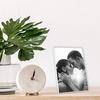 image:imageMCS Format Frame FrontLoading Matted Picture Frame 8 x 10 matted to 35 x5 BlackWhite
