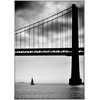 image:imageMCS Format Frame FrontLoading Matted Picture Frame 8 x 10 matted to 35 x5 BlackWhite