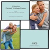 image:imageMCS 4x6 Inch Format Frame Collage 4 Openings Black 47675